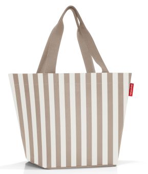 Reisenthel Shopper M Summerstripes Coffee 