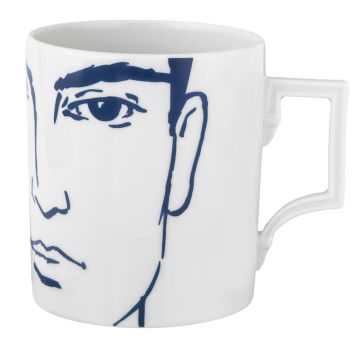 Meissen Henkelbecher Form Berlin The Mug Collection Adam 0,25 L 