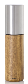 AdHoc Pfeffer-/ Salzmühle Ikon H 22 cm Akazienholz/Edelstahl 