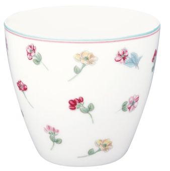 Greengate Latte Becher Lianca white 