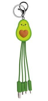 Legami Mehrfach-Ladekabel Link Up Avocado 