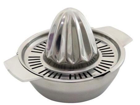 Hansi Zitruspresse Juicy Edelstahl 18/8 H.: 10 cm Ø 12 cm 