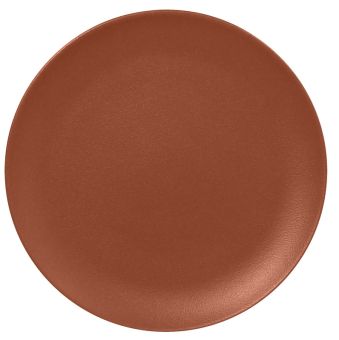 RAK Porcelain Neofusion terra brown Teller flach coupe Ø 26.7 cm / Ht. 2.7 cm 
