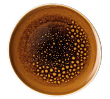 Rosenthal Junto Amber Teller Flach 22 cm 