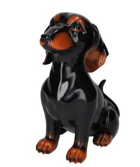Gift Company Wildheads Dekofigur Dackel brown 
