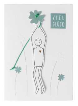 Räder Glücksbotenkarte Viel Glück 