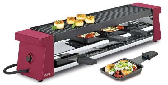 Spring Raclette 4 Compact Raclette rot Eu 