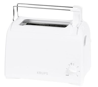 Krups Toaster KH 1511 Pro Aroma Weiß Matt 