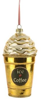 Gift Company Hänger Iced Coffee gold 