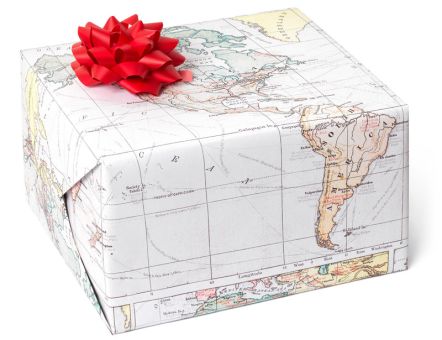 Legami Geschenkpapier 70x200cm Map 