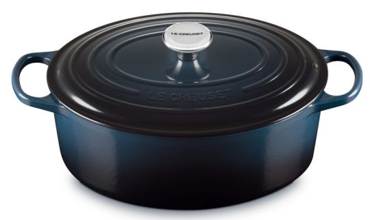 Le Creuset Bräter oval Signature 31 cm Nuit 