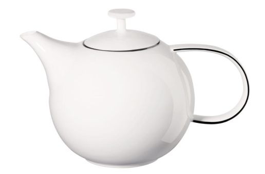 ASA Selection Ligne Noire Teekanne mit Edelstahlsieb L 25 cm B 17 cm H 16 cm 