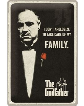 Nostalgic Art Blechschild 20x30 cm The Godfather I don't apologize 