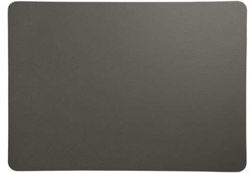 ASA Selection Tischset Rough Graphit Leather L 46 cm B 33 cm H 0,2 cm 