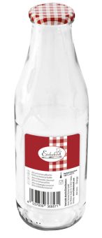 Einkochwelt Flasche 263 ml TO43 mit Schraubdeckel 