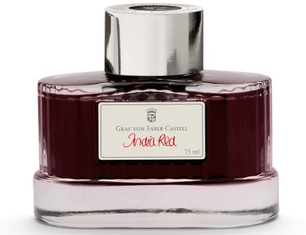 Graf von Faber-Castell Tinte im Glas India Red 75ml 