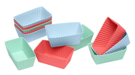 Lurch Flexiform Brownie 12er Set Pastel Mix 