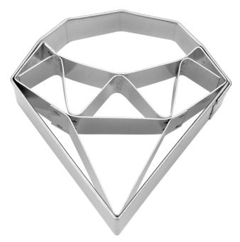 Städter Präge-Ausstechform Diamant 5 cm 