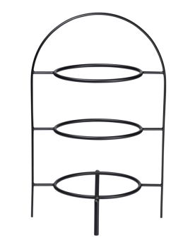 ASA Selection À Table Etagere 3-Stufig Für Dessertteller Schwarz 