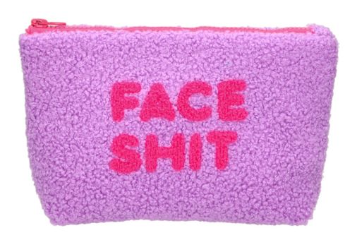 Gift Company Voyage Teddy Tasche Face Shit M lila 