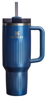Stanley The Quencher H2.0 Fluted Tumbler 1.18L Glacial Blue Shine 