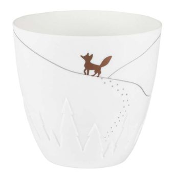 Räder Living Poesielicht Fuchs Gold Ø 9,5 cm H 9 cm 