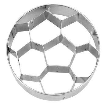 Städter Präge-Ausstechform Fußball Ø 6 cm 