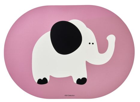 ASA Selection Tischset, Elefant Buddies, L. 460mm, B. 330mm, H. 2mm 