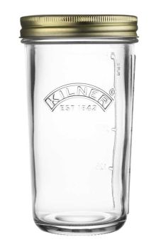 Kilner Einmachglas mit weiter Öffnung 500 ml, 9x9x16,5 cm 