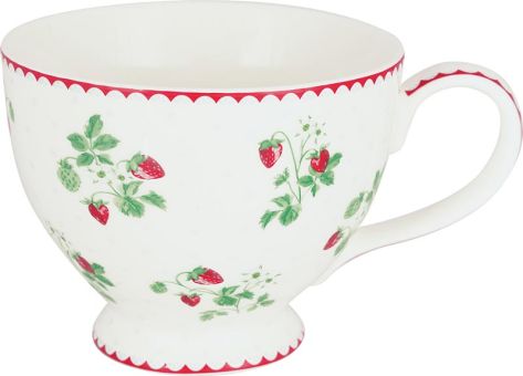 Greengate Teetasse Berry white 