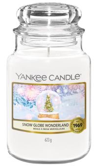 Yankee Candle Jar groß Snow Globe Wonderland 