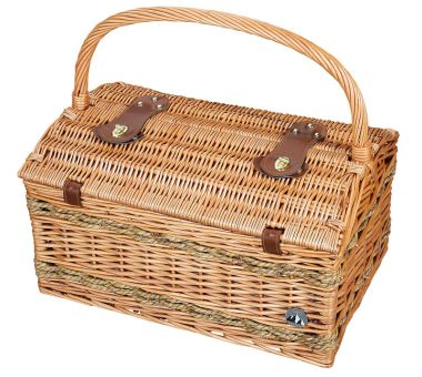 Cilio Picknick-Korb RIVOLI Hellbraun 