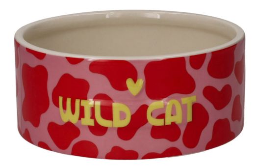 Gift Company Love Pets Futternapf S Motiv: Wild Cat pink 