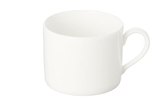 Dibbern Fine Bone China Weiss Kaffee Obertasse zylindrisch 0,25 L 