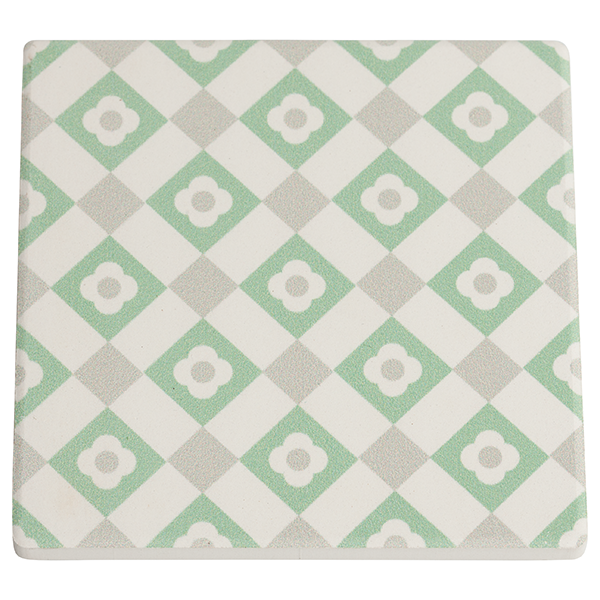 Maxwell & Williams Medina Keramikuntersetzer Kasbah – Quadratisch, 9,5x9,5 Cm, Mit Korkrückseite