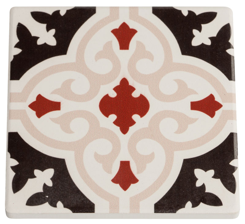 Sottobicchiere In Ceramica Maxwell & Williams Medina Saidia – 9x9 Cm Con Base In Sughero, Stile Marocchino