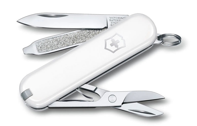 Victorinox Classic Sd 58 mm Falling Snow Fachhandler Tritschler Stuttgart