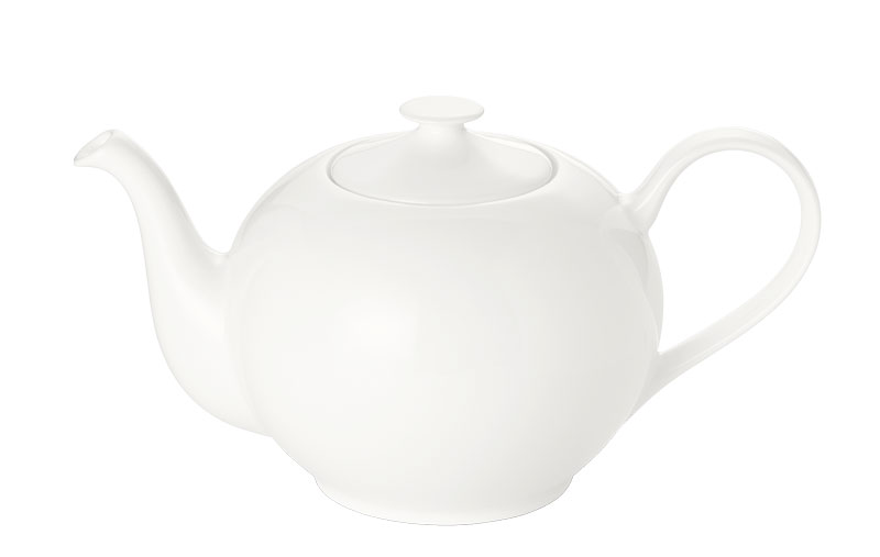 Dibbern Fine Bone China Weiss Classic Teekanne rund 0,4 L Fachhändler